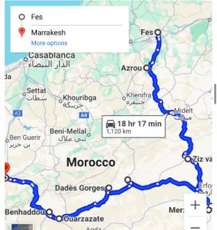Mouhou Tours - Fez to Marrakech desert tour