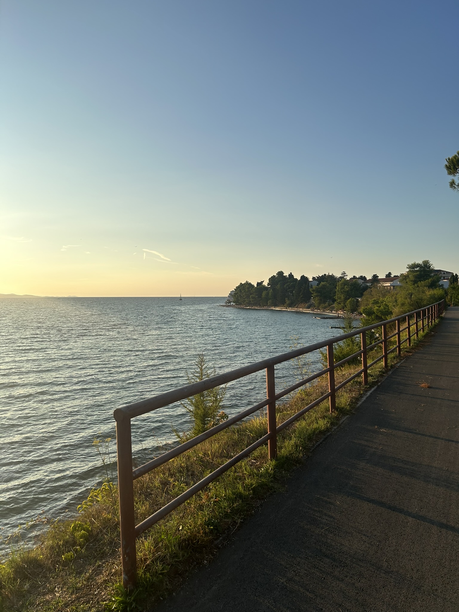 Zadar seaside promenade