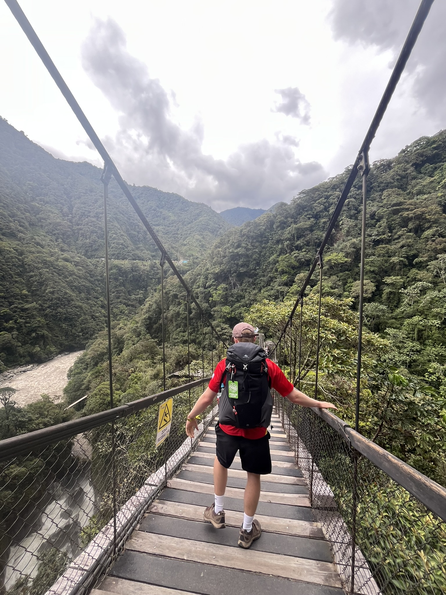 Waterfall in Baños
