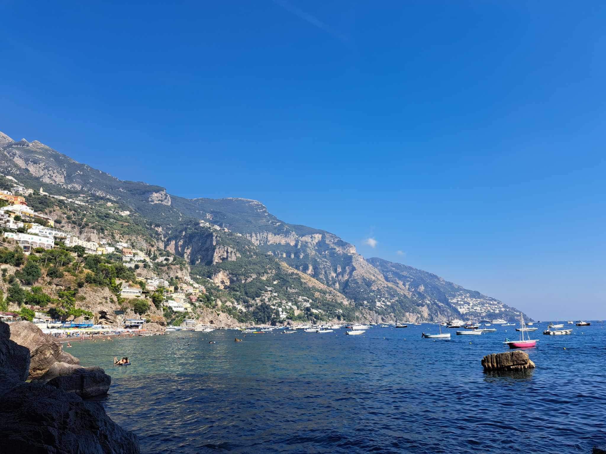 Amalfi coast view