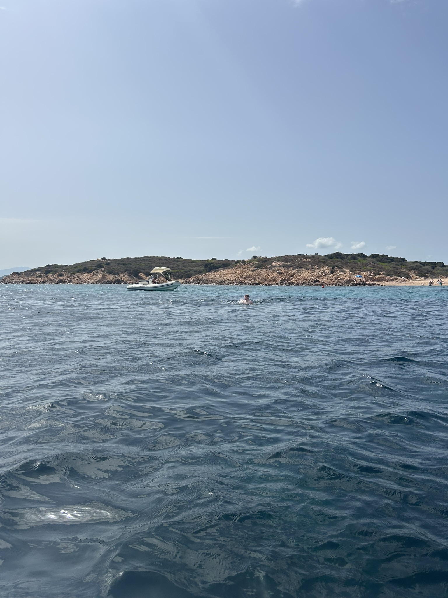 Snorkeling in hidden cove
